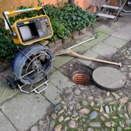Kloak bliver inspiceret med TV inspektion